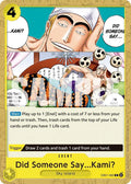 Did Someone Say...Kami? EB01-060(Reprint)
