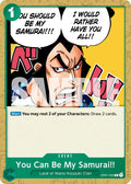 You Can Be My Samurai!! OP01-055 (Reprint)