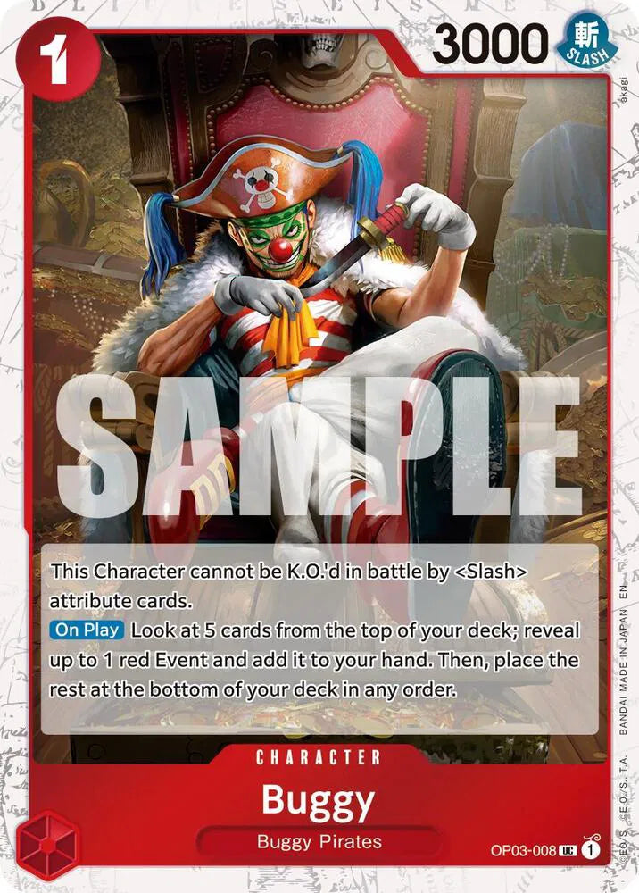 Buggy  OP03-008 Pirate Foil