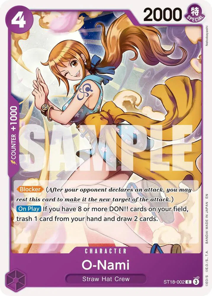 O-Nami ST18-002 (Reprint)