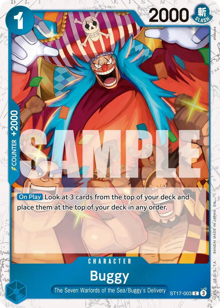 Buggy  ST17-003 Pirate Foil