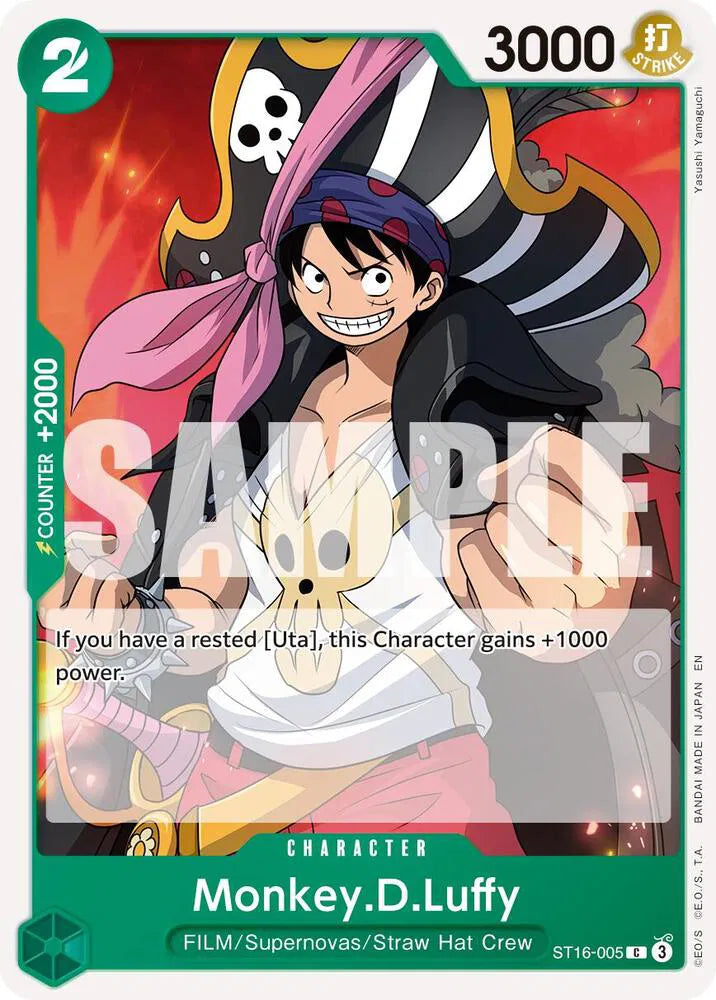 Monkey.D.Luffy ST16-005 (Reprint)