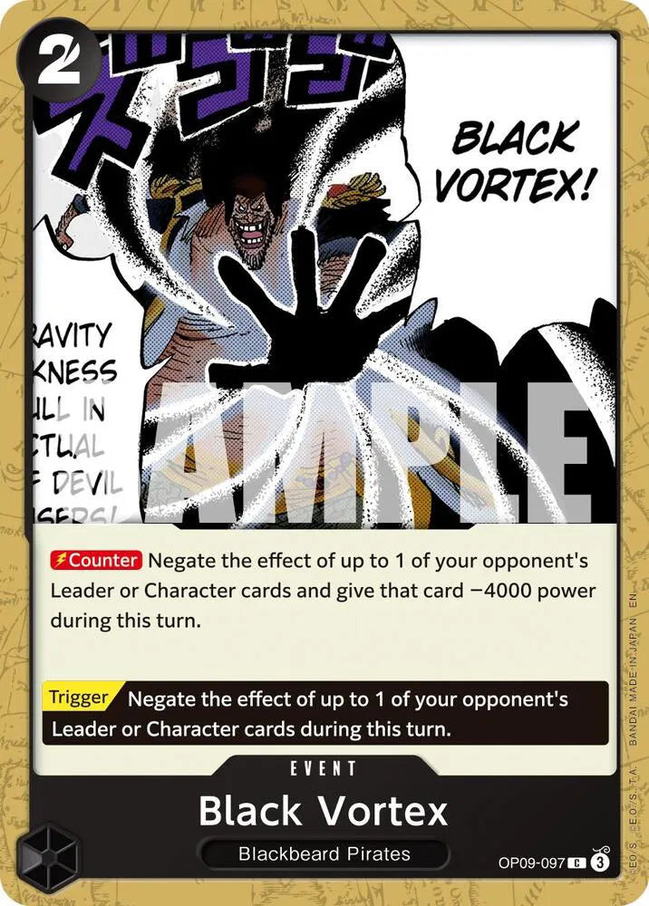 Black Vortex OP09-097 Reprint