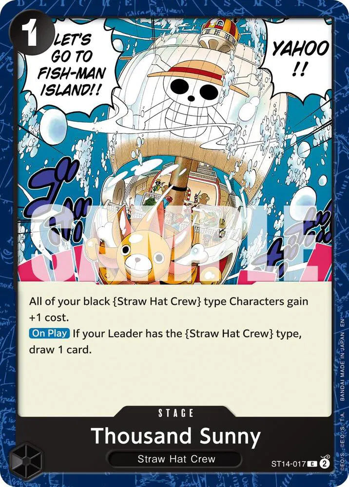 Thousand Sunny ST14-017 (Reprint)