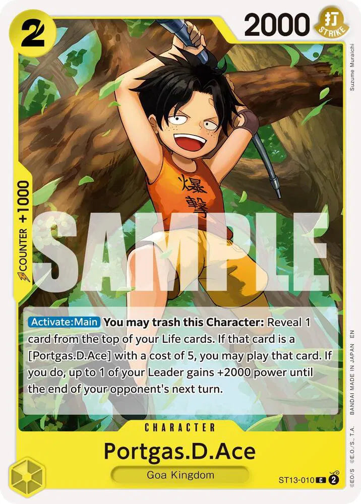 Portgas.D.Ace ST13-010 Reprint