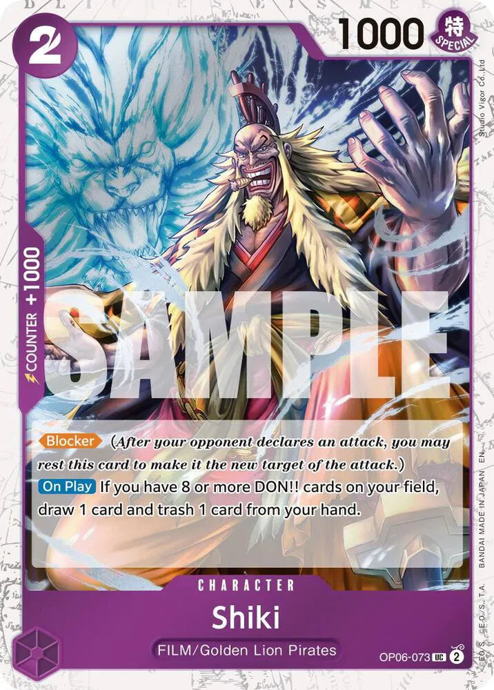 Shiki OP06-073 Pirate Foil