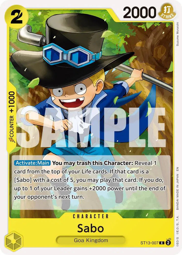 Sabo ST13-007 (Reprint)