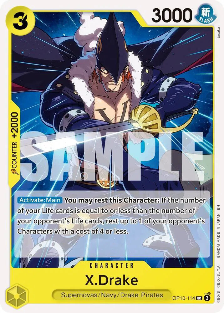 X.Drake OP10-114 Reprint