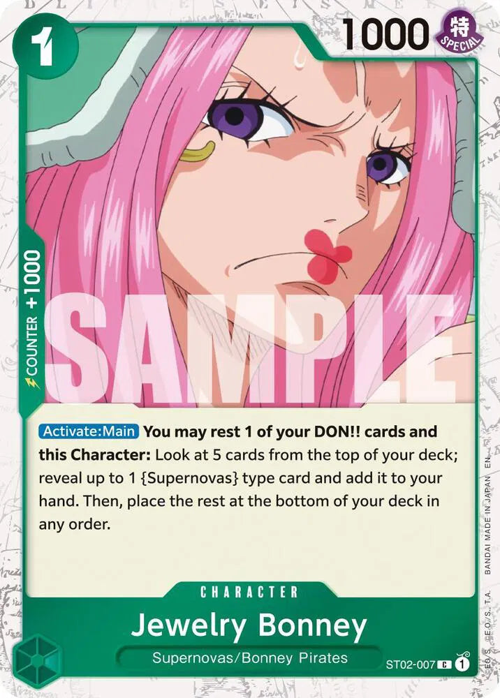 Jewelry Bonney  ST02-007 Pirate Foil