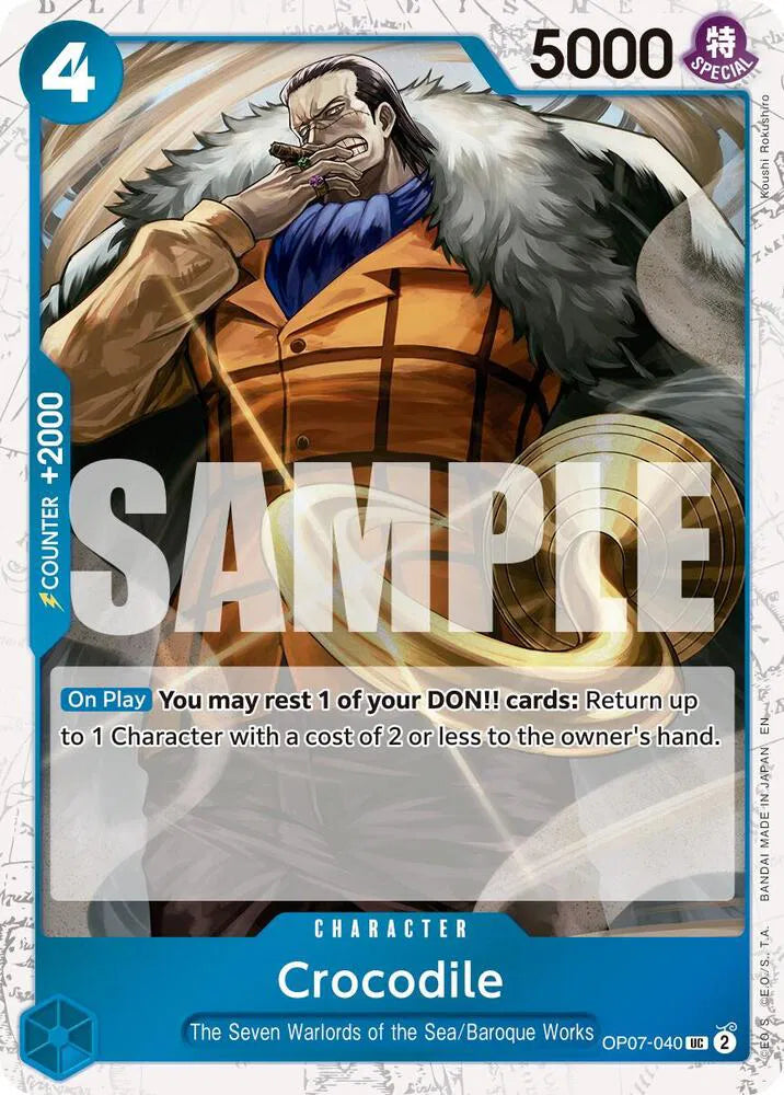 Crocodile OP07-040 Holo