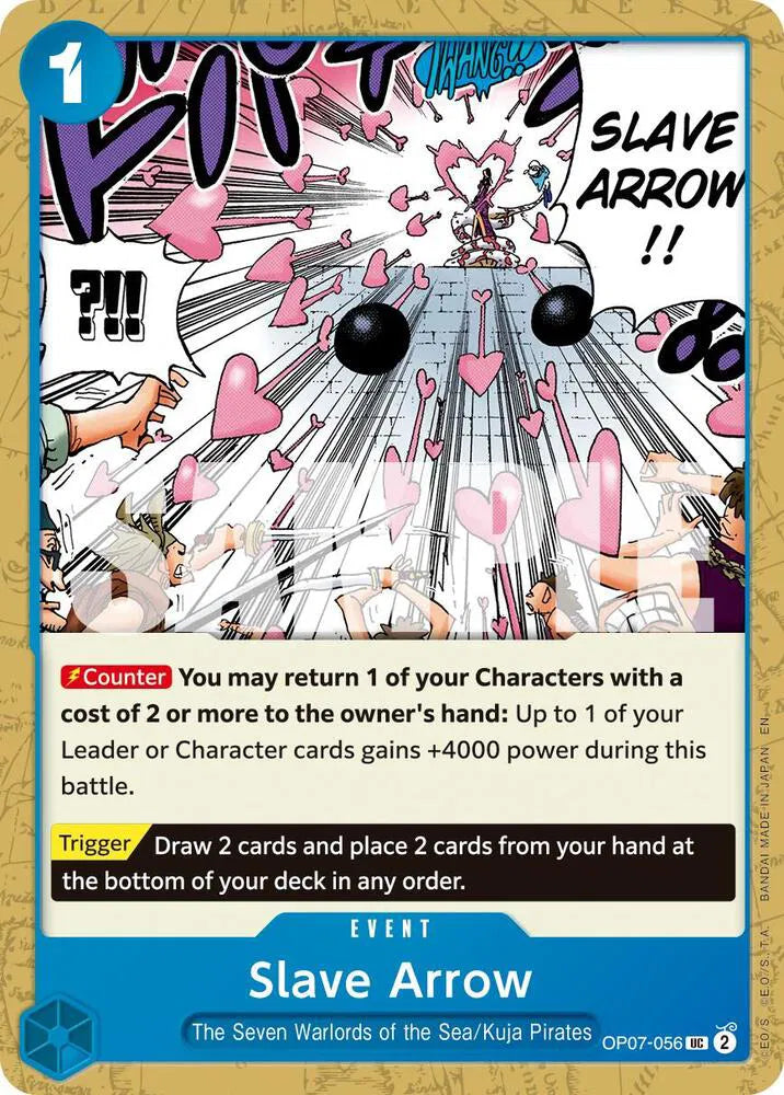 Slave Arrow OP07-056 Reprint