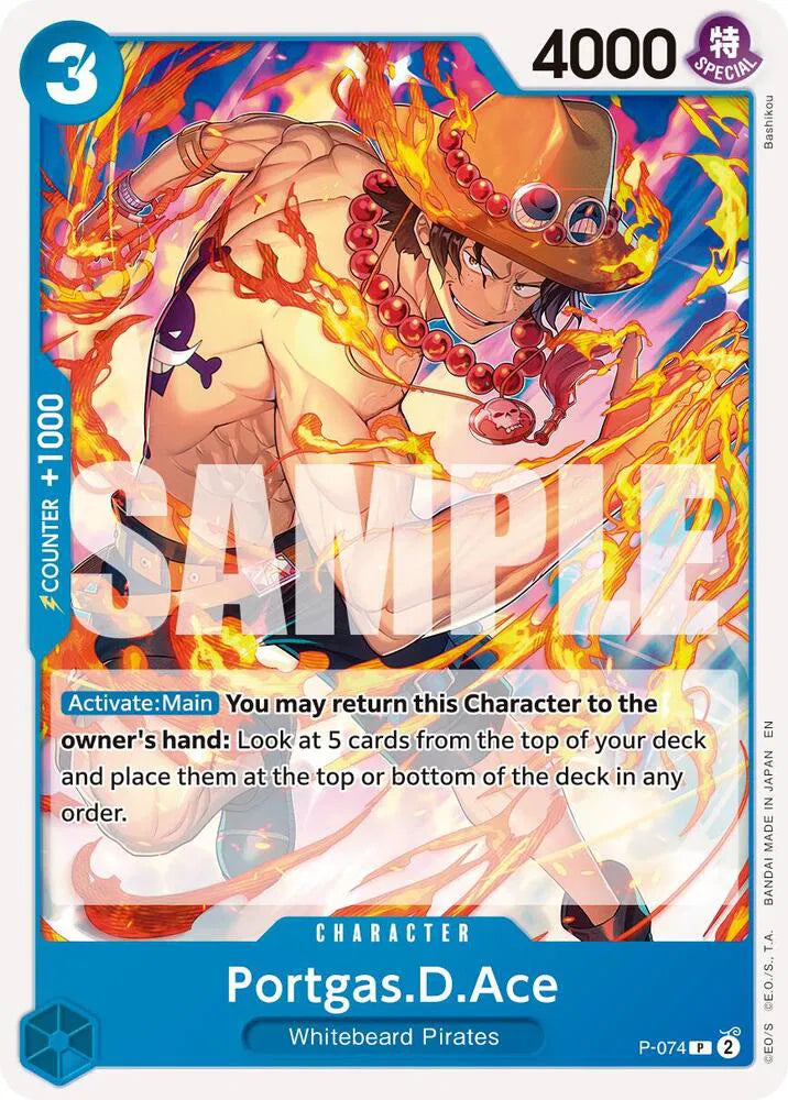 Portgas.D.Ace P-074 (Reprint)