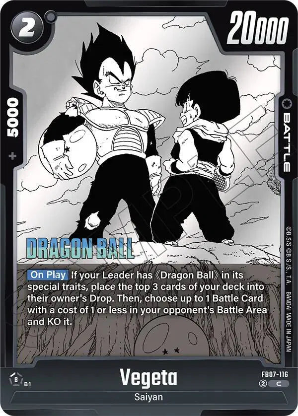 Vegeta FB07-116 Holo