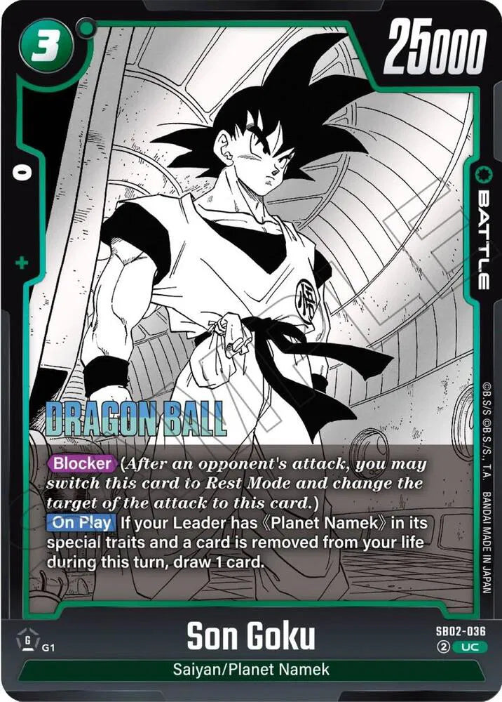 Son Goku SB02-036 Holo