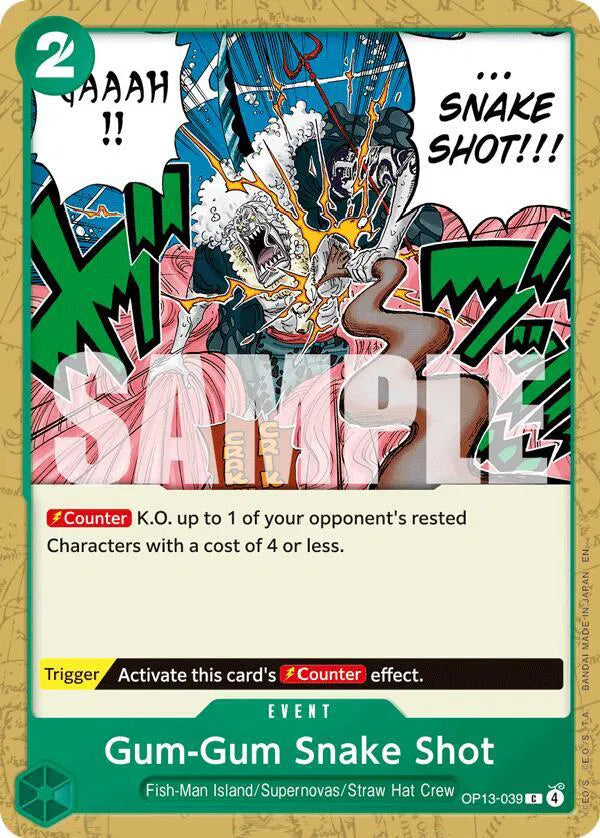 Gum-Gum Snake Shot OP13-039