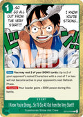 I Know You're Strong... So I'll Go All Out from the Very Start!!! OP13-040 Foil