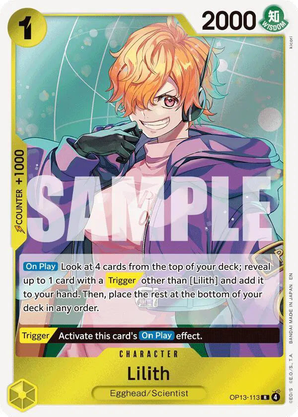Lilith Holo OP13-113