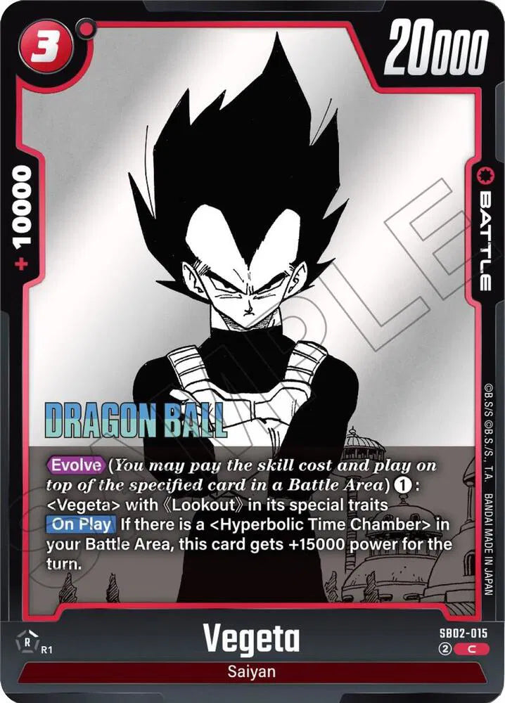 Vegeta SB02-015 Holo