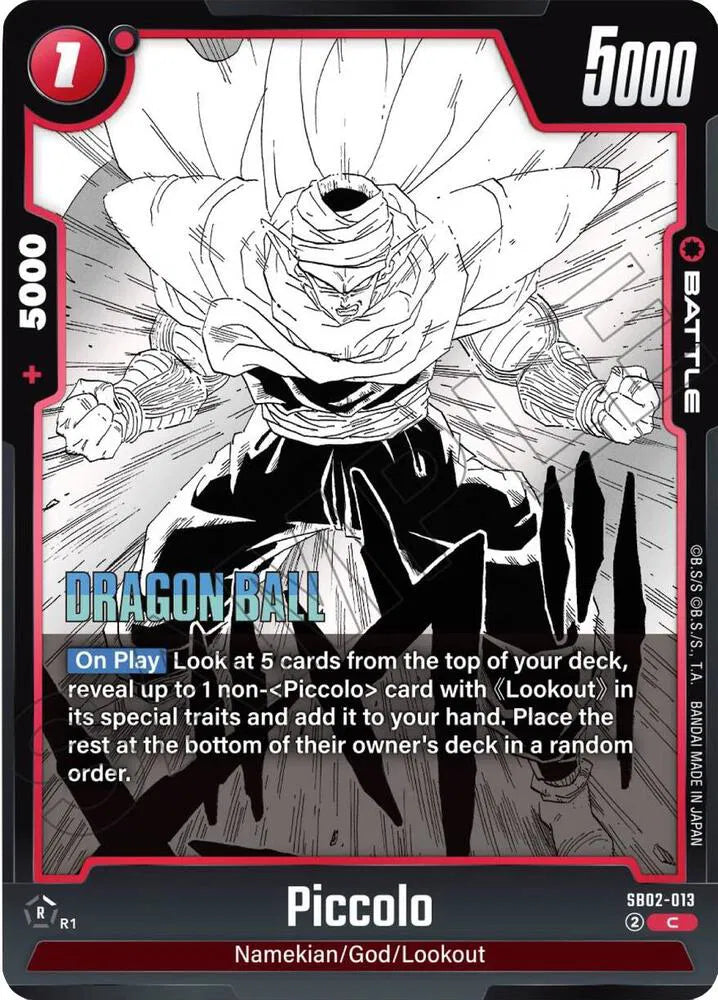 Piccolo SB02-013 Holo