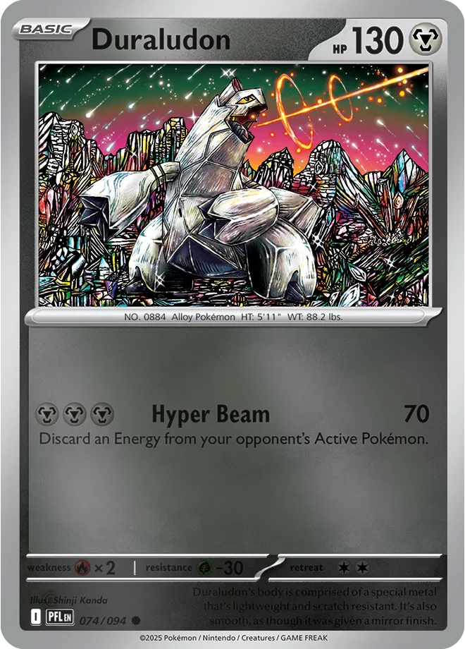 Duraludon 074/094 Reverse Holofoil