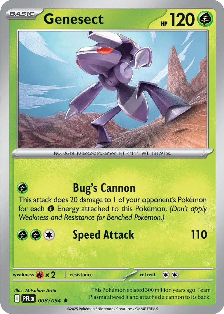 Genesect 008/094 Holo