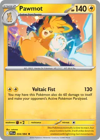 Pawmot 034/094 Holo