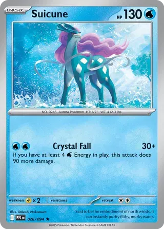 Suicune 026/094 Holo