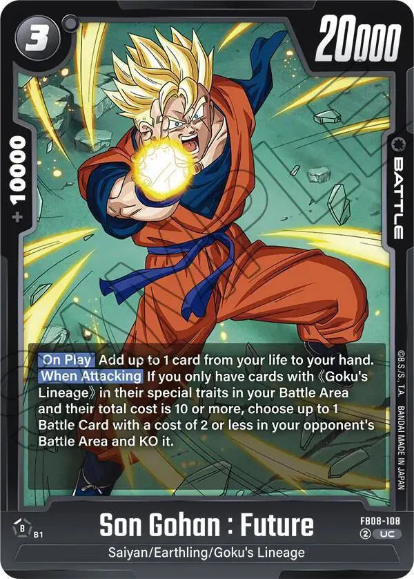 Son Gohan: Future FB08-108
