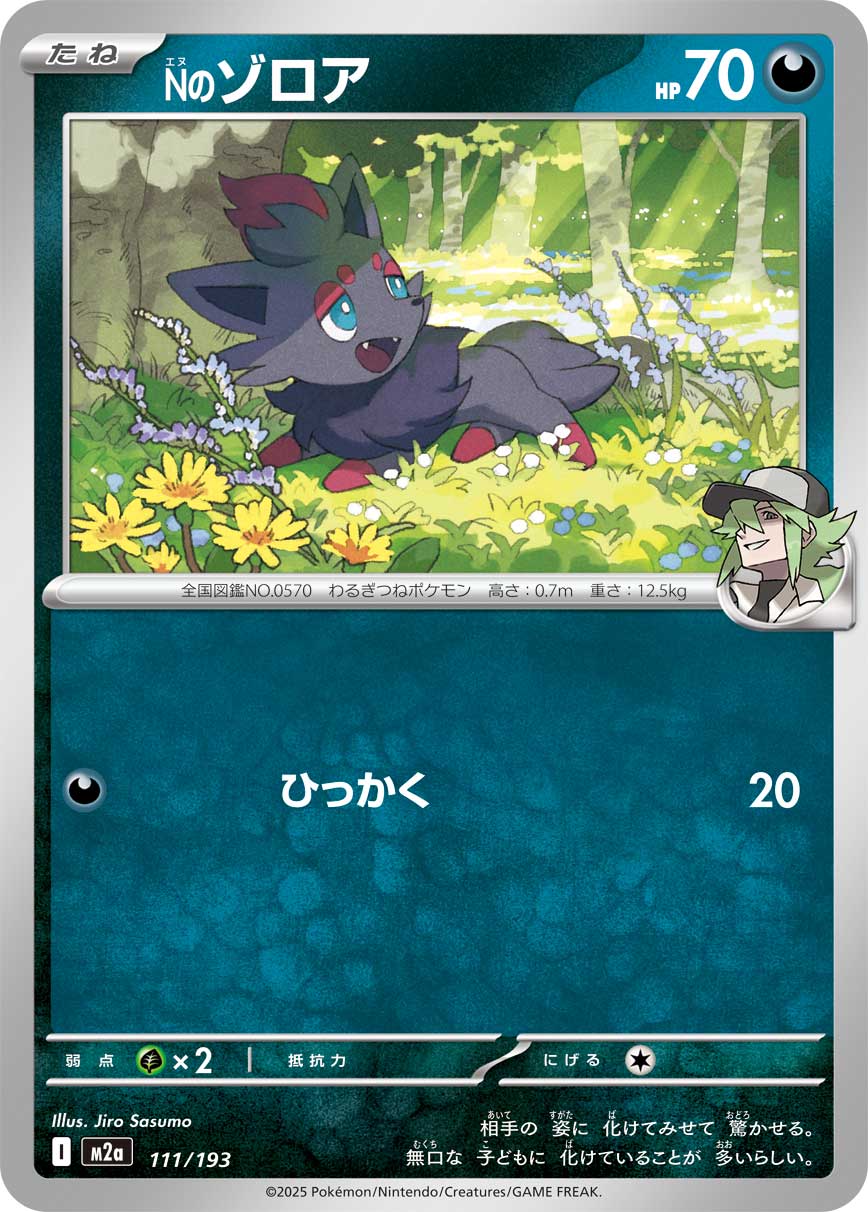 N's Zorua 111/193