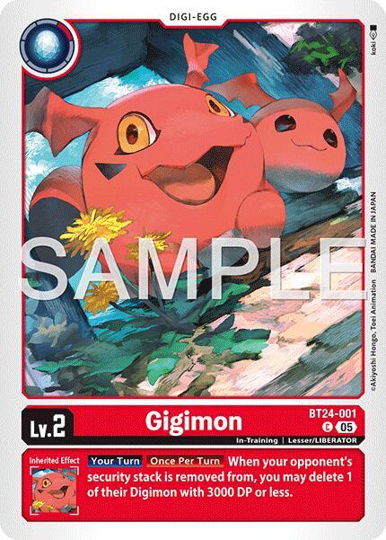 Gigimon  BT24-001
