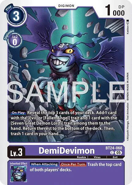DemiDevimon BT24-068