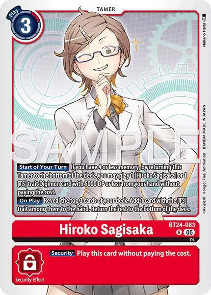 Hiroko Sagisaka BT24-083 Holo