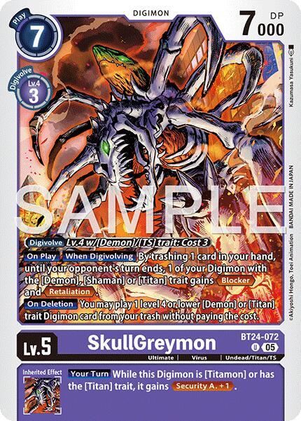 SkullGreymon BT24-072