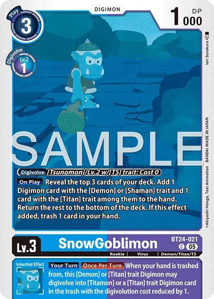 SnowGoblinmon BT24-021