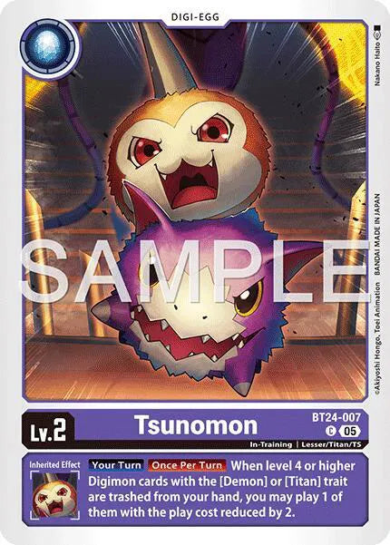 Tsunomon BT24-007