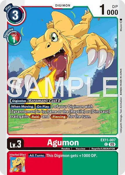 Agumon EX11-007
