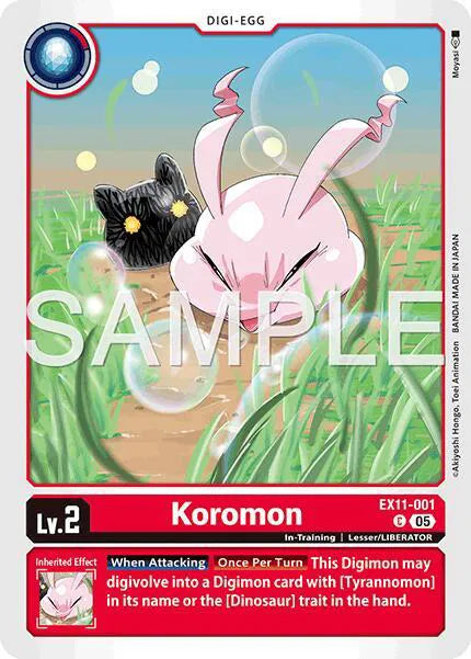 Koromon EX11-001