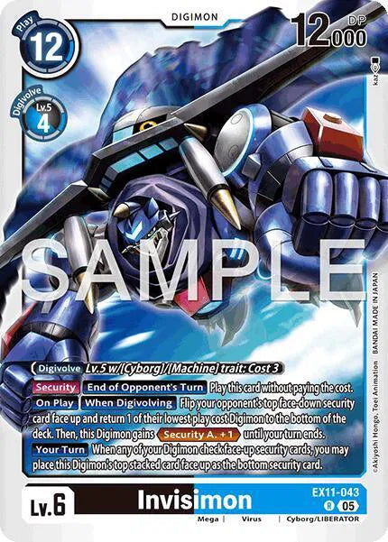 Invisimon EX11-043 Foil