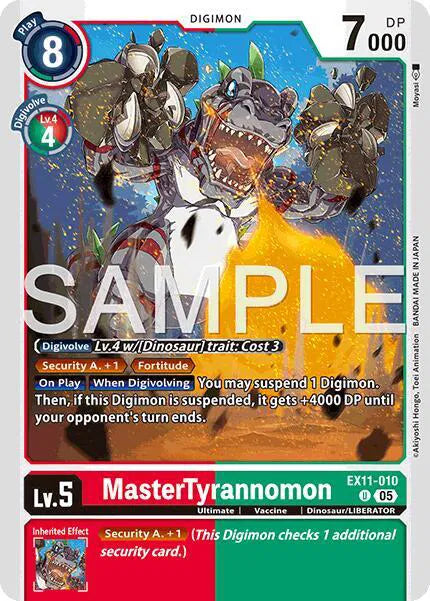 MasterTyrannomon EX11-010