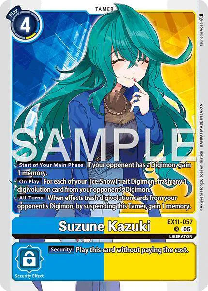 Suzune Kazuki EX11-057 Holo