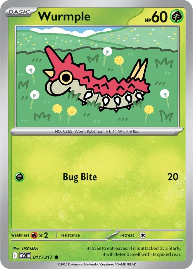 Wurmple 011/217