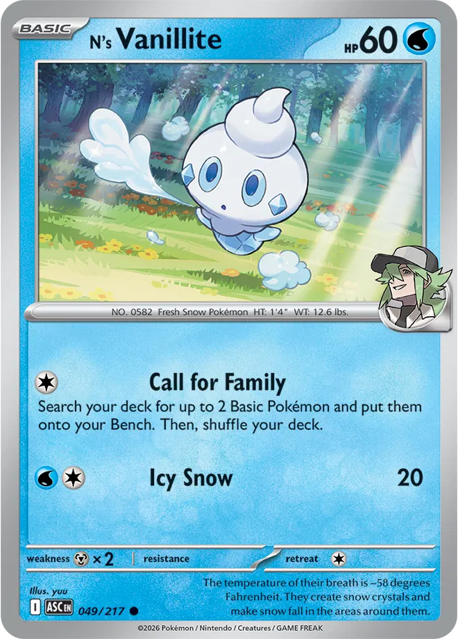 N's Vanillite 049/217