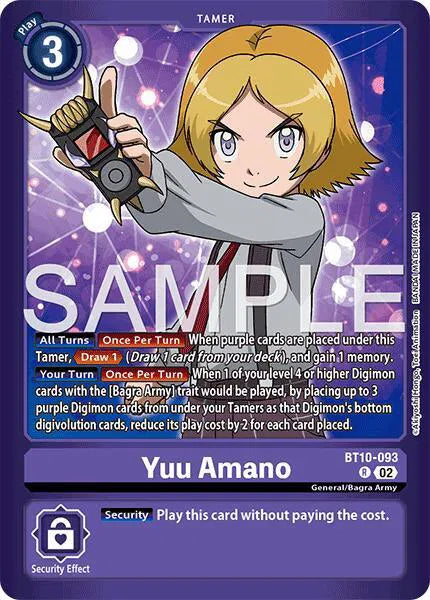 Yuu Amano BT10-093 Foil