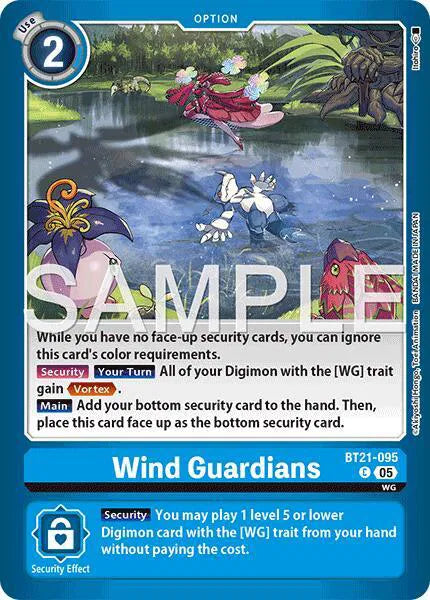 Wind Guardians BT21-095 Foil