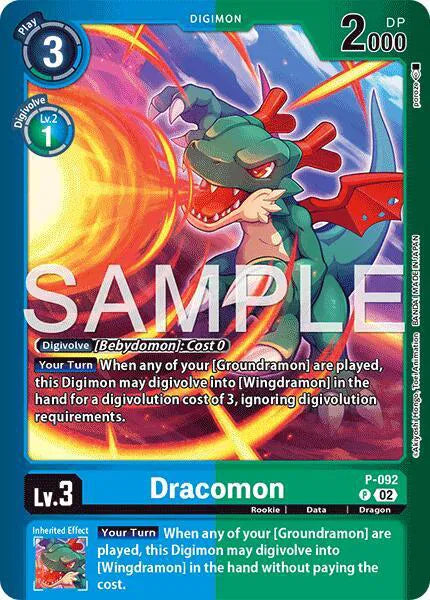 Dracomon P-092 Holo