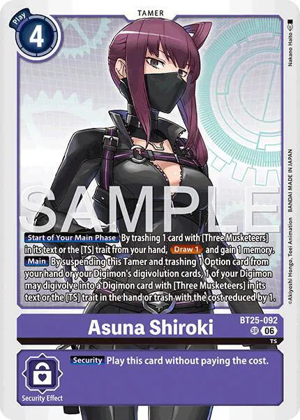 Asuna Shiroki BT25-092 Foil