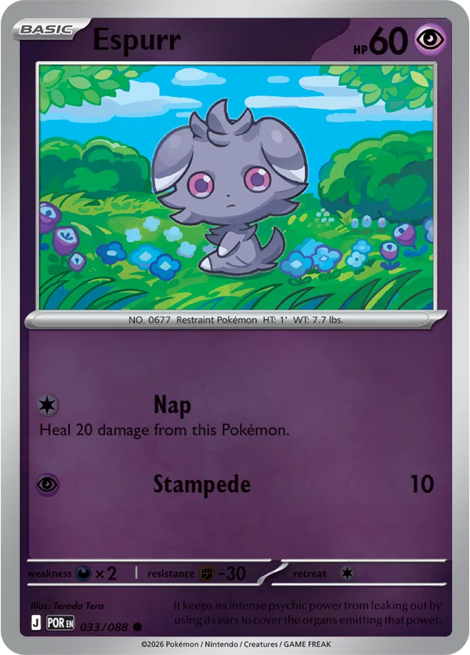 Espurr 033/088 Reverse Holo
