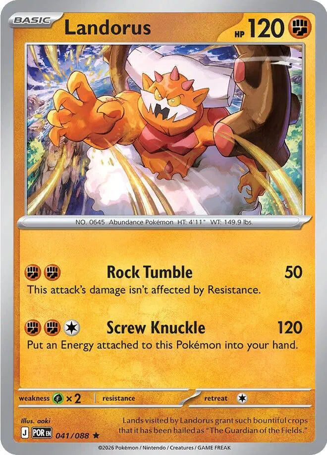 Landorus 041/088 Holo