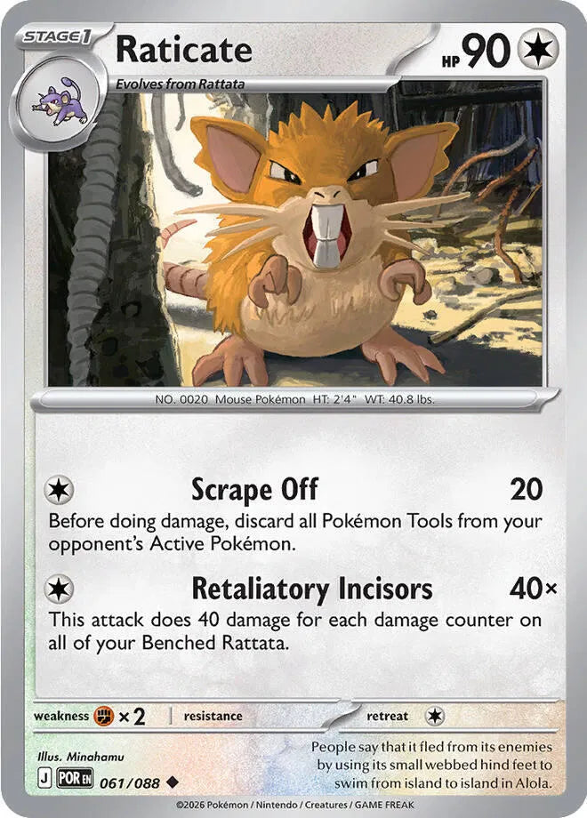 Raticate 061/088