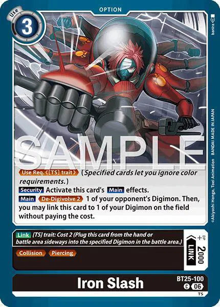 Iron Slash BT25-100